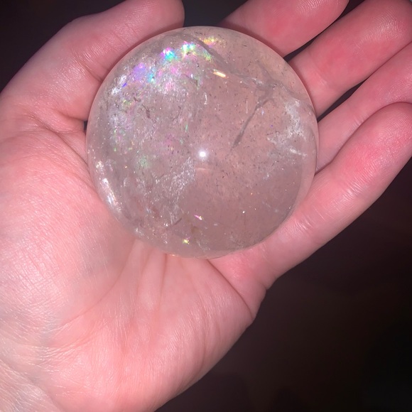 Clear Quartz Sphere - Picture 9 of 15